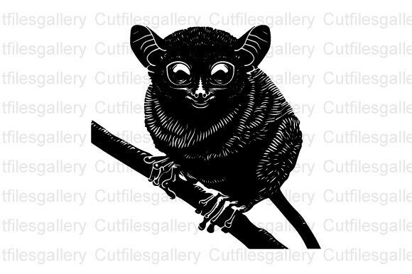 Download Tarsier SVG, Animal Silhouette SVG - Premium Resources
